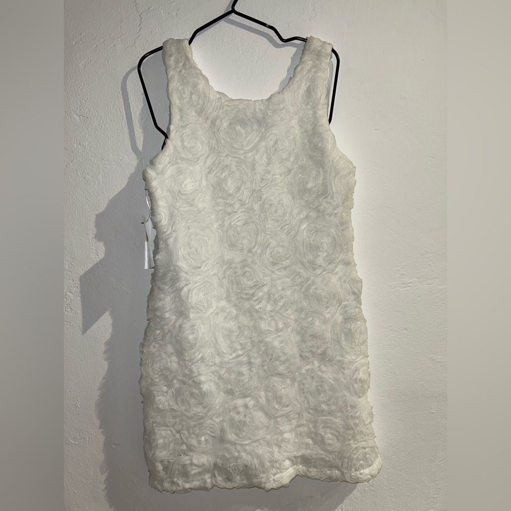 Elisa B. Girls Dress White Size 16 Flowers